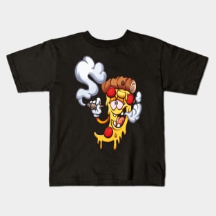 High Pizza ( Front ) Kids T-Shirt